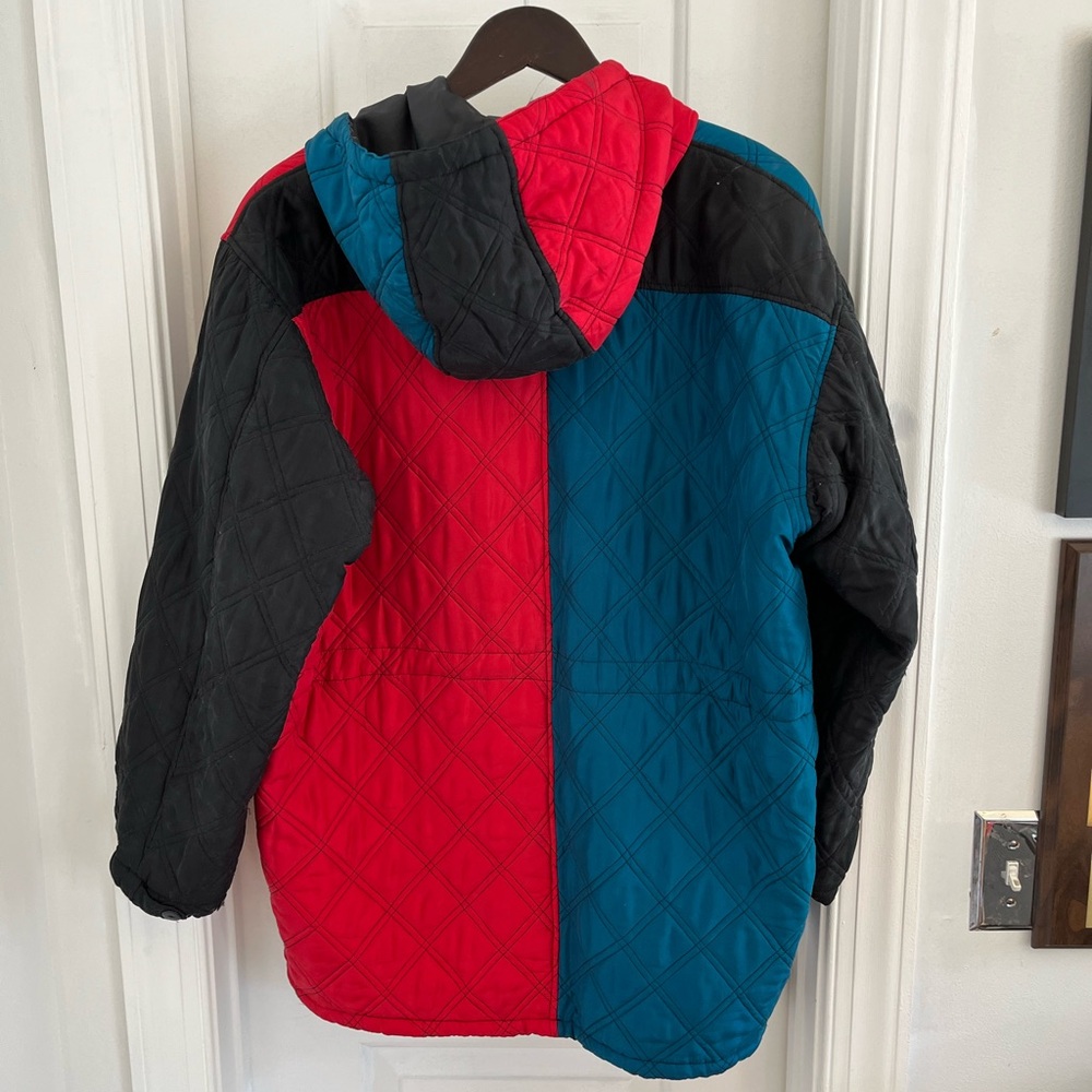 Vintage Triple F.A.T.‎ Sport Colorblock Quilted Jacket - Picture 5 of 10